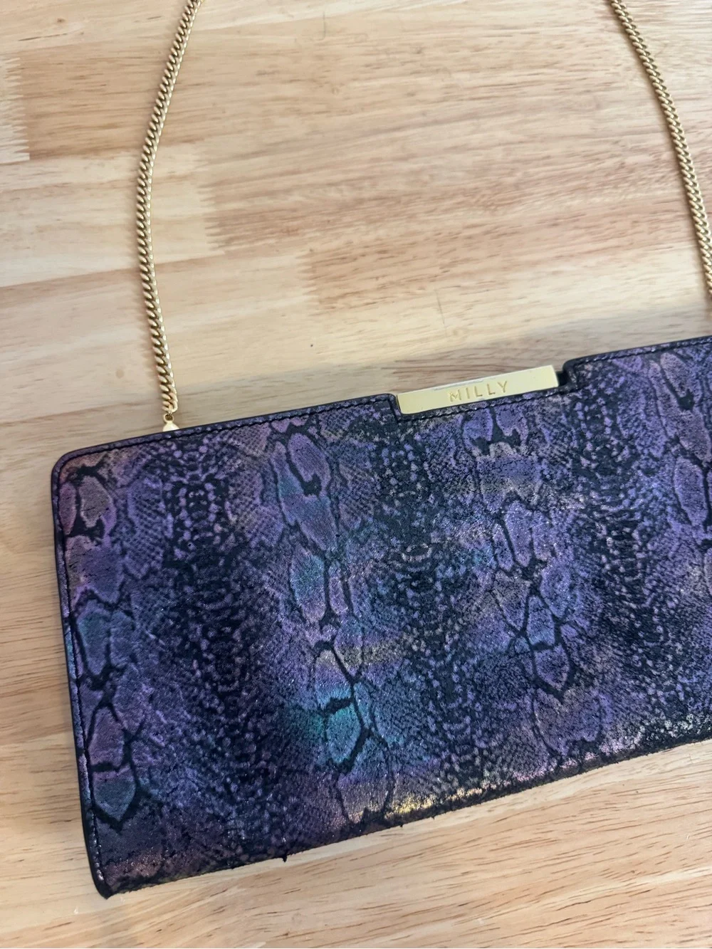 Milly iridescent purple